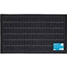 75.0 cm Entrance Mats JVL Knit Scraper Cable Door Black cm