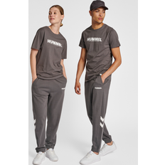 Fabric - Unisex Trousers Hummel hmlLEGACY Jogginghose 2033 blackened pearl Grau