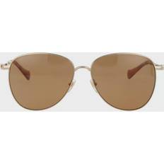 Gucci Nainen Aurinkolasit Gucci GG1419S 002 Gafas de Sol para Mujer Dorados