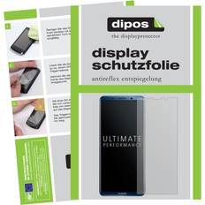 Bildschirmschutz Dipos Displayschutzfolie Antireflex 2 Stück, Huawei Mate 10 Pro Smartphone Schutzfolie