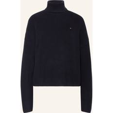 Tommy Hilfiger Koftor Tommy Hilfiger CO Cardigan Stitch Tratt-NK SWT, Öken himmel