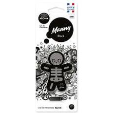 Noir Désodorisants de Voiture Aroma Car Manny A92993 Black Emballage En Blister