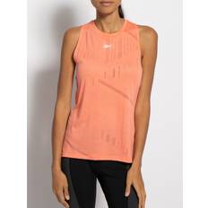 Viscosa Canottiere Reebok Sporttop in orange für Damen, Größe: XL. TS Burnout Tank koralle