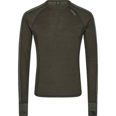 Merinould Svedundertøj på tilbud Dovre Jacquard Baselayer - Militarygreen