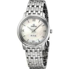 Omega Dam Armbandsur Omega Damklocka 424.10.27.60.05.001 De Ville Prestige 27.4mm