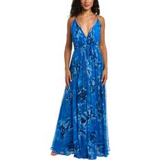 Evening Gowns - Viscose Dresses Halston Mindy Gown