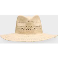 Natural Accessories Rag & Bone Elle Frayed Straw Fedora NAT