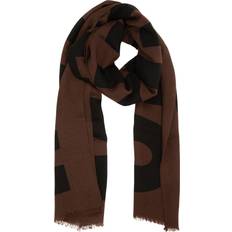 Brown Scarfs Moschino Wool Scarf - Stay Warm/Stylish