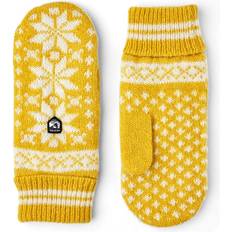 Hestra Isvik Handschuhe, Mustard-Offwhite