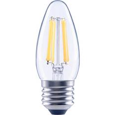 Flair LED-lampor Flair Kronljus LED C35 E27 5,5W60W 806lm 2700K varmvit dimbar