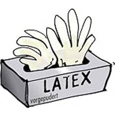 Leipold + Döhle Latex Engangshandske - Størrelse