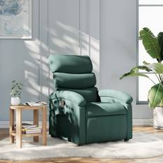 Gröna - Reclinerfåtöljer Homie Mörkgrön Reclinerfåtölj Tyg Fåtölj