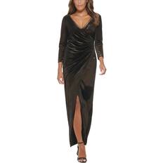 Calvin Klein Long Dresses Calvin Klein Womens Metallic Maxi Evening Dress