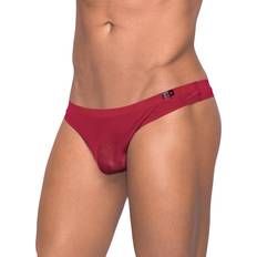 Elastane/Lycra/Spandex - Uomo Mutande Male Power Male Power Sleek Thong with Sheer Pouch SMS-007