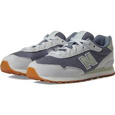 New Balance Girls 515 V1 Lace-Up Sneaker, Steel/Silver Moss, Wide Little Kid