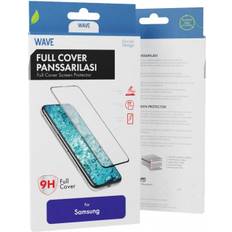 Wave Full Cover pansarglas, Samsung Galaxy A51 A51 5G, sort