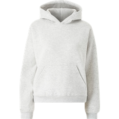 Gina Tricot Basic Original Hoodie - Lt Grey Melange