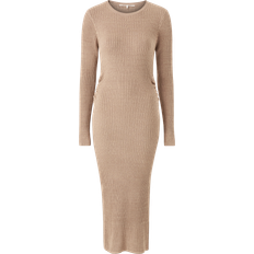 Second Female Maxi kjole Sanka New Knit Dress Brun