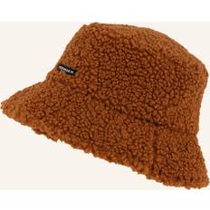 Hüte reduziert Seeberger Bucket-Hat aus Teddyfell HELLBRAUN one