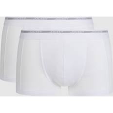 Cotton Short Trunk 2 Pack - White