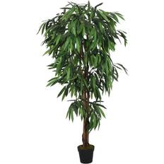 Plantes Artificielles vidaXL Manguier Artificiel 1050 Feuilles 200 cm Vert Plante Artificielle