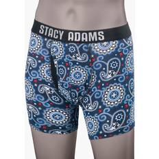 Fabric Men's Underwear Stacy Adams Shoes Boxer Brief Performance Fabric Blue 36 38 36 38