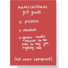 Festprodukter By IWOOT Mum's Christmas Guide Greetings Card Standard Card