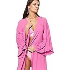 Rosa Batas Trendyol Collection Collection Kimono & Kaftan Rosa Relaxed Fit für Damen