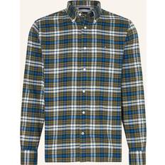 Tommy Hilfiger Camisas Tommy Hilfiger Brushed Tartan Cotton Shirt Grün