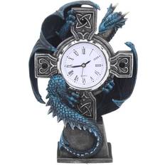 Blue Wall Clocks Nemesis Now Anne Stokes Draco Gothic Dragon Mantle Wall Clock