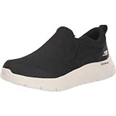 Sport Shoes Skechers Men's Gowalk Flex-Athletic Slip-On Casual Loafer Walking Shoes with Air Cooled Foam Black/White