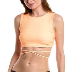 Orange - Women Tankinis Crop Tankini Top - Vyb Mika