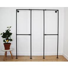 Manhattan Svart Klädställning 185 cm
