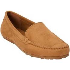 Moccasins Comfortview Extra Wide Width Women's The Milena Moccasin in Camel Size 1/2 WW