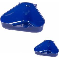 Hamster Animaux de compagnie Duvo+ Toilette D'angle Pour Rongeurs Duvoplus - Bleu