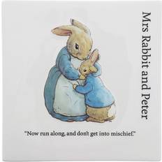 Beatrix Potter Mrs. Rabbit and Plaque Wall Decor