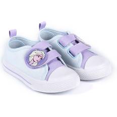 PVC Sneakers Barnskor CERDÁ LIFE'S LITTLE MOMENTS, Frozen Girl Sneakers med kardborreband för att underlätta din självständighet och bekvämlighet-Licens officiella Disney Girls, Lila