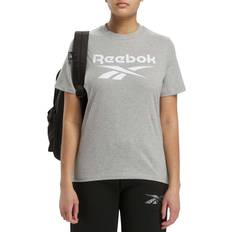 Reebok Women Tops Reebok Womens Short Sleeve T-Shirt, Medium, Gray Gray