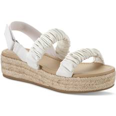 Men - White Espadrilles Sun + Stone Dovee Womens Ankle Strap Manmade Espadrilles