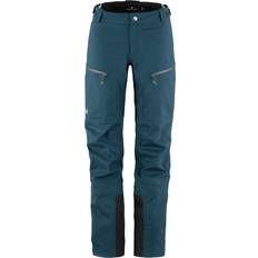 Fjällräven Womens Bergtagen Eco-shell Trousers Blå MOUNTAIN BLUE/570 48