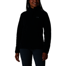 Polartec Double Brushed Full Zip Fleece - Blac