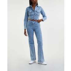 Denim/Jeansstof - Herre Jumpsuits & Overalls 7 For All Mankind LUXE Jumpsuit BLAU