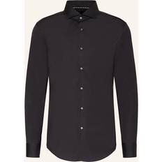 Stretch Skjorter BOSS P-Hank Spread Shirt - Sort