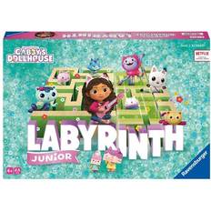 Ravensburger Ravensburger 22648 Gabby's Dollhouse Junior Labyrinth Der Brettspiel-Klassiker von Ravensburger als Junior Version für Fans der beliebten Serie, Ges