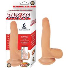 Nasstoys RealCocks Sliders 6 Inch Uncut Dildo Vanilla