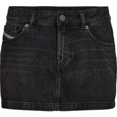 Diesel Women Skirts Diesel Denim Miniskirt - Black