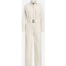 Polo Jumpsuits & Overalls Polo Ralph Lauren Stretch Cotton Twill Jumpsuit Herbal Milk