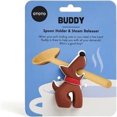 Ototo Buddy Ske- og Grydelågsholder Brun
