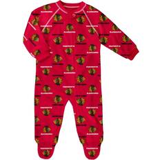 Outerstuff NHL Baby Zip Strampler RAGLAN Chicago Blackhawks