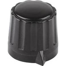 Mentor 330.4 330.4 Drejeknap Sort Ø x H 11.5 mm x 13 mm 1 stk